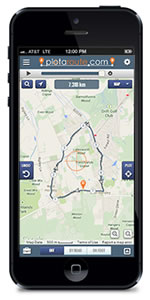 plotaroute.com Mobile Route Planner