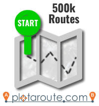 Half a million routes mapped on plotaroute.com