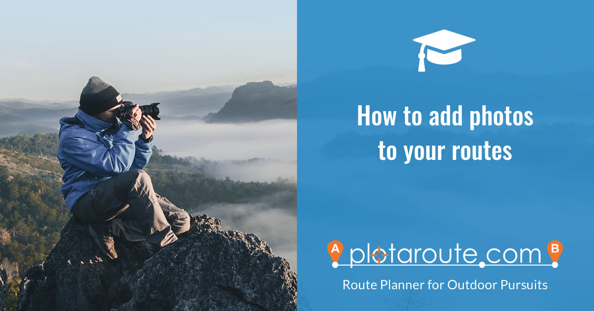 How to add photos to your routes