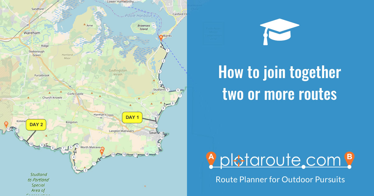 How to join together two or more routes