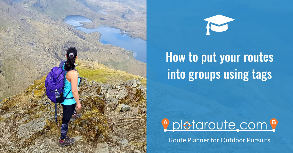 How to put your routes into groups using tags